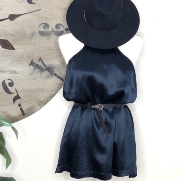 Banana Republic Tops - Banana Republic blue fully lined halter top. NWT.